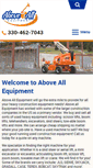 Mobile Screenshot of aboveallequipment.com